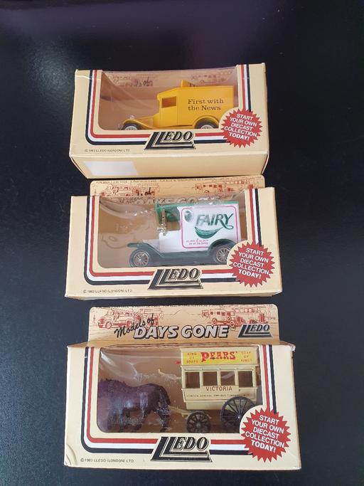  — die cast model cars x 3
