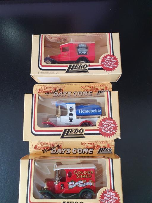  — die cast model cars x 3