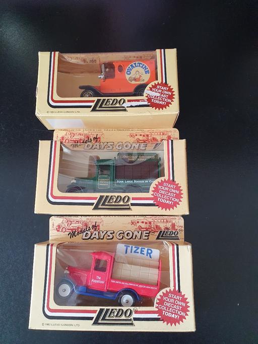  — die cast car models x 3