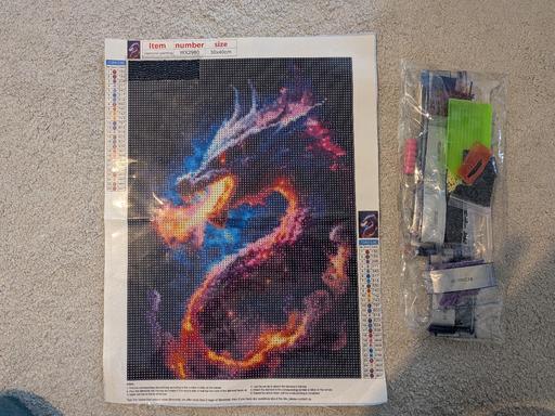  — diamond painting set - new