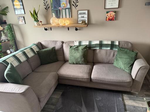  — Grey Corner Sofa - Needs to Go ASAP
