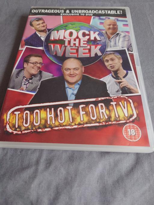  — Mock the week too hot for TV DVD
