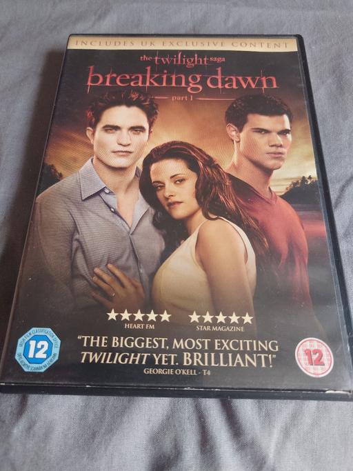  — Twilight - breaking dawn part 1 DVD