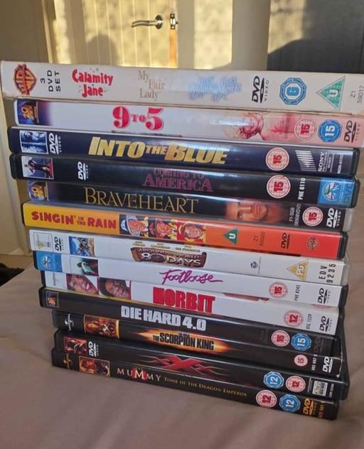  — DVDs