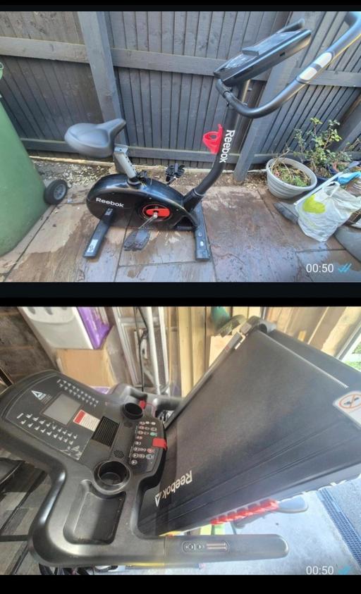  — Reebok Treadmill & Reebok Exercise Bike Bundl