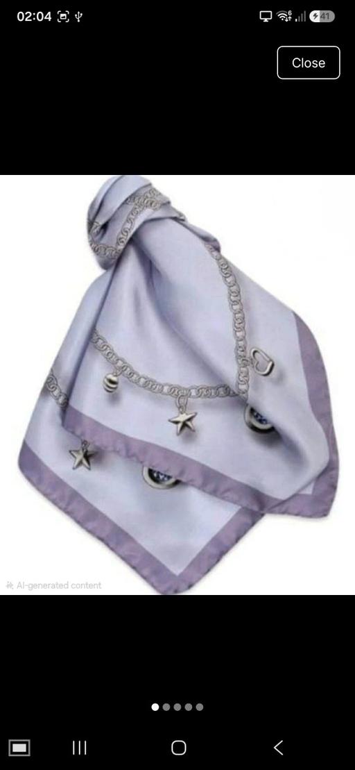  — Genuine Mercedes-Benz Collection silk scarf i