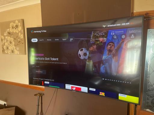  — 65 inch wall mount samsung tv