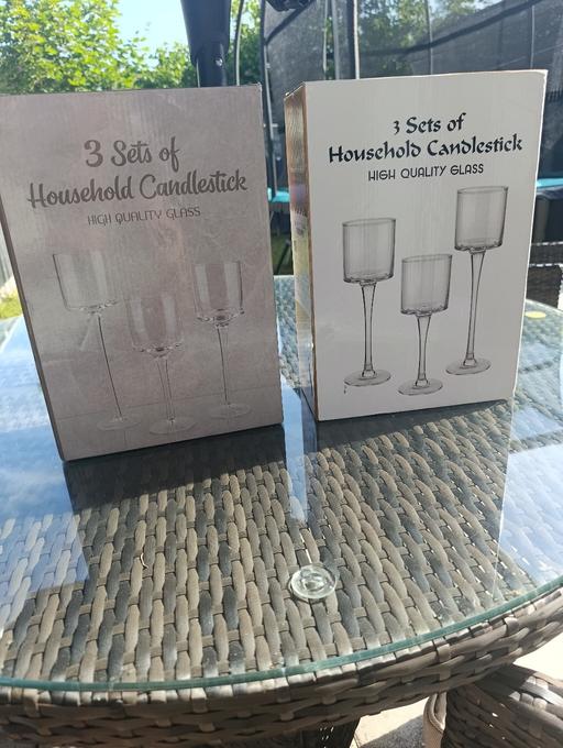  — 3 sets of house hold candlestick high quality