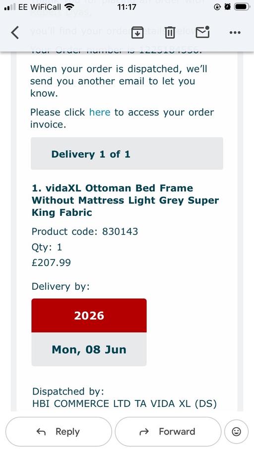  — NEW superking ottoman bed frame