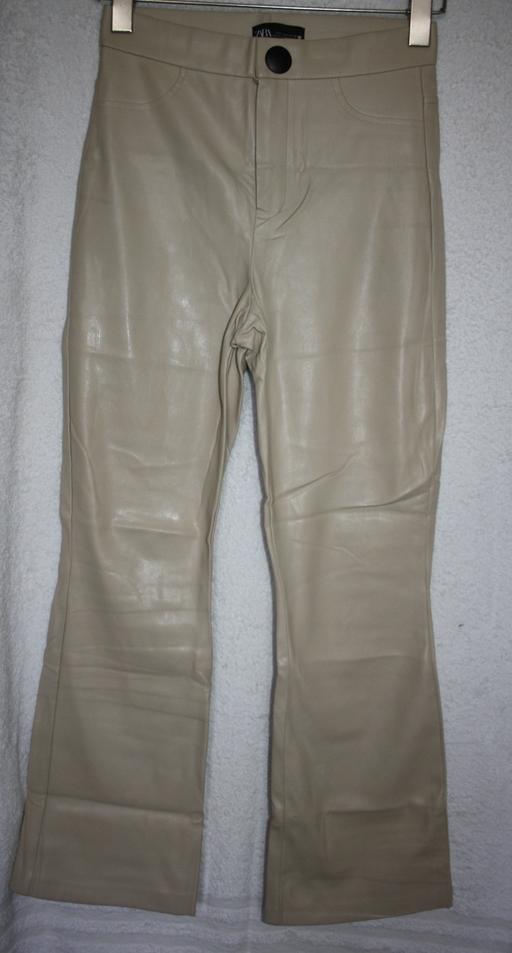  — Zara leather trousers size S