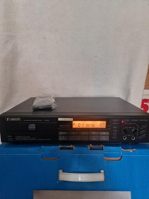  — Fidelity cd graphic karoake player