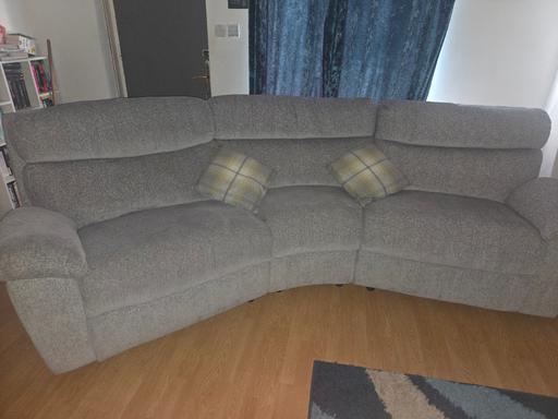  — 4 Seater Curved Sofa