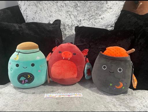  — Spooky Squishmallows x3 - 7.5” toys
