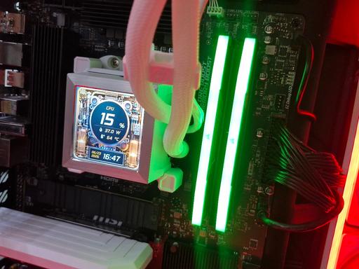  — Lian Li White HydroShift LCD 360S