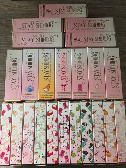  — Plouise lip oils and lip conditioners