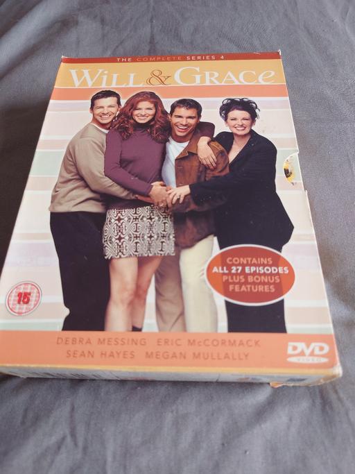  — Will & grace series 4 DVD
