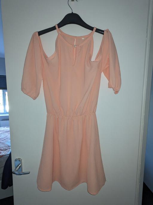  — peach dress 12/14
