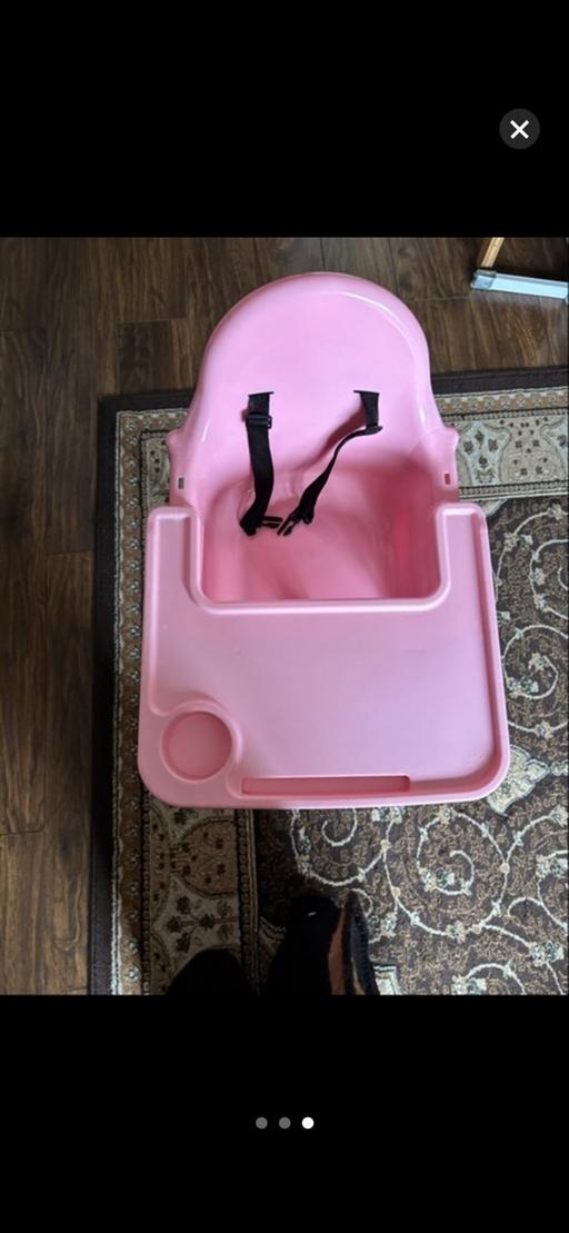  — Pink baby high Chair