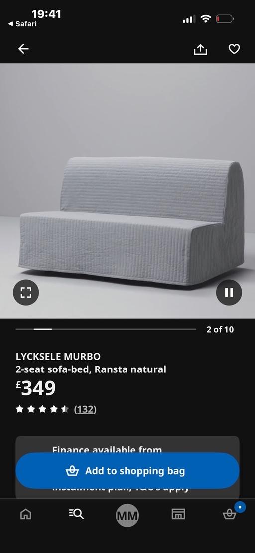  — Sofa bed ikea