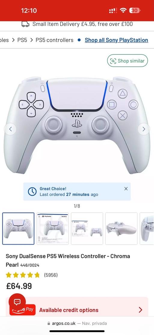  — PS5 Controller