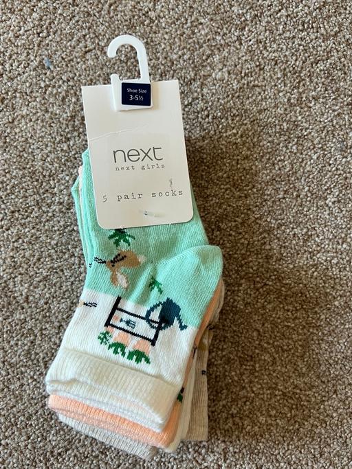  — Brand new Next baby socks 3-5.5