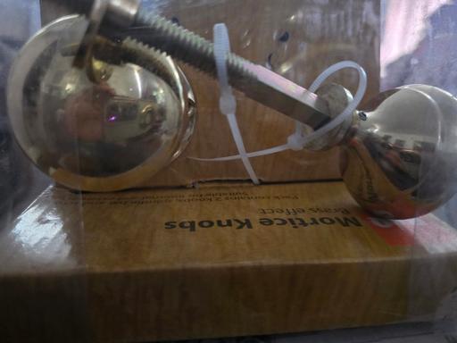  — Clearance Brass effect Zamak Round Door knob