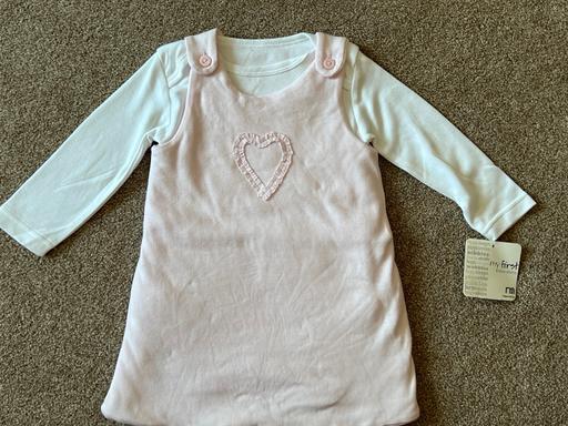  — Brand new dress with body suit 6-9 months