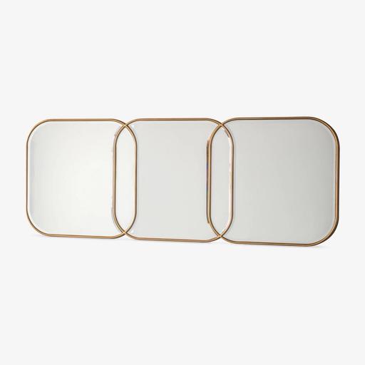  — Kennford Gold Triple Face Mirror