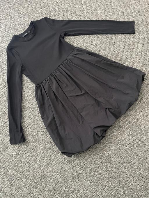  — Girls black puffball skirt dress age 13-14
