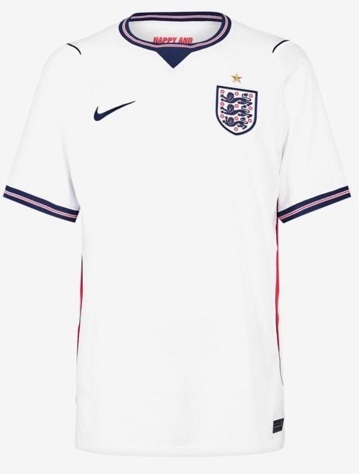  — English white football shirt world cup