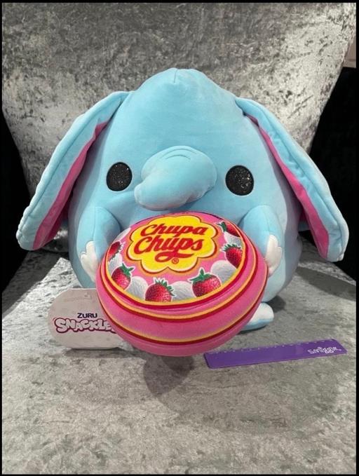  — Snackles large Lottie lollipop elephant 35cm