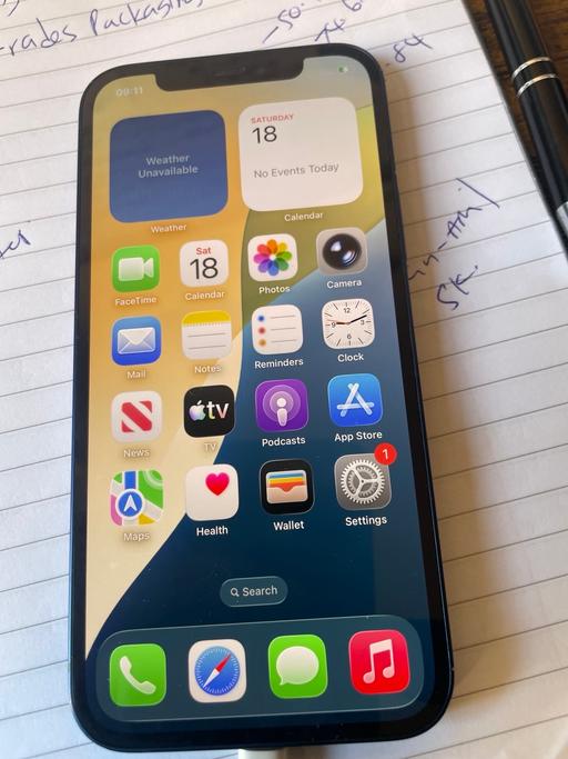  — iPhone 12 128gb nice condition with new case