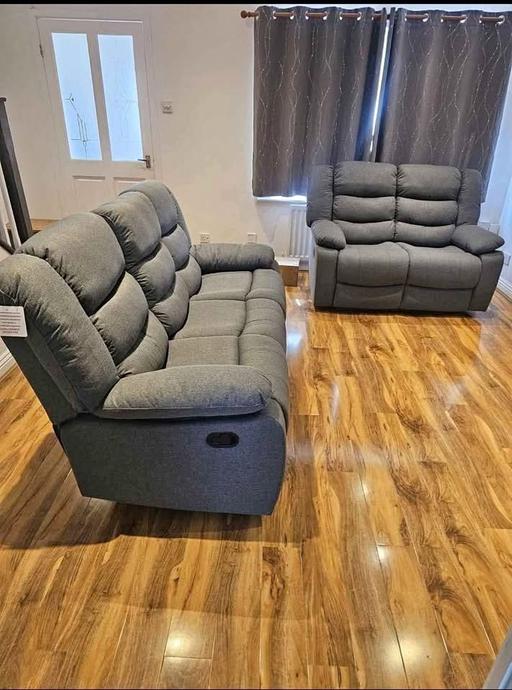  — Chanelle Fabric 3 +2 seater sofa