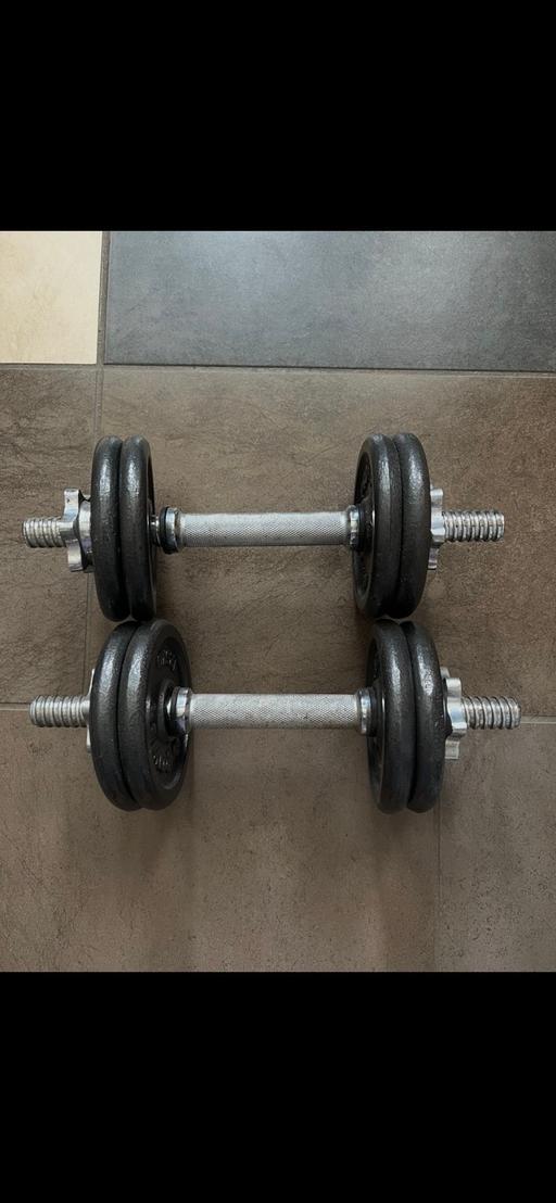  — Pro power 1.25kg x 8 dumbbell weights & bar