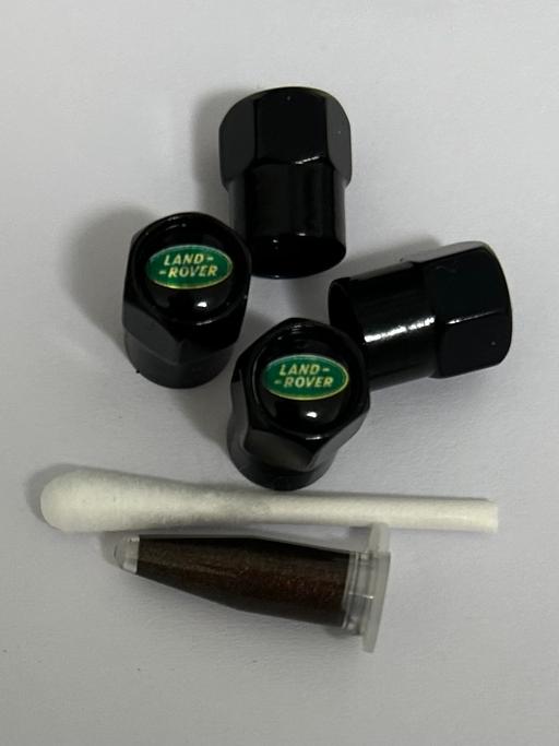  — Land Rover Tyre valve caps with grease
