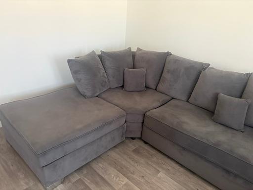  — Sofa grey u shape