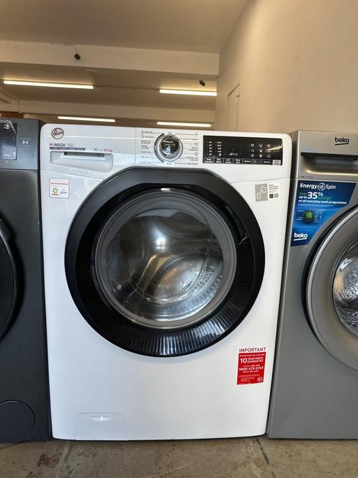  — (905) HOOVER 10kg 1400 SPIN WASHING MACHINE