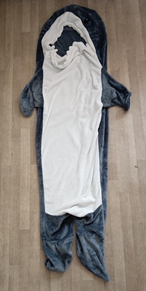  — mens shark onesie