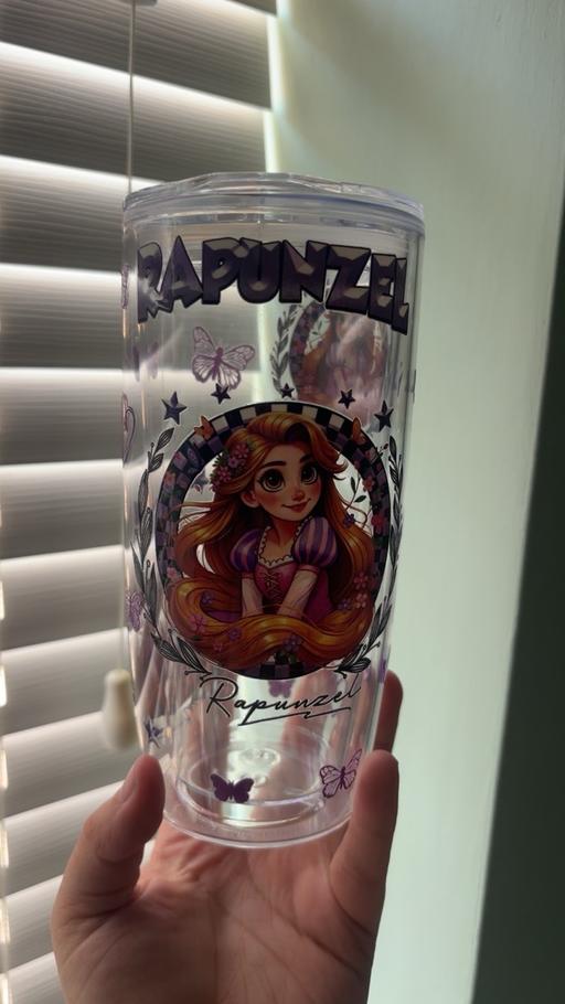  — Rapunzel tumbler