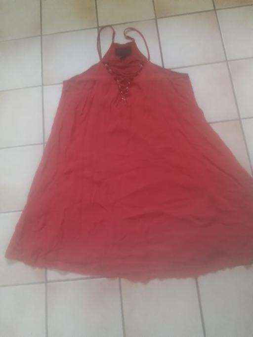  — H/M RUST LOVELY DRESS