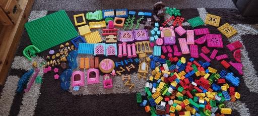  — Large Lego Megablocks Board and blocks bundle