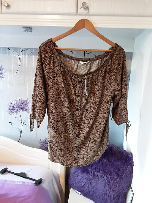 — Ladies George Drop Shoulder Top