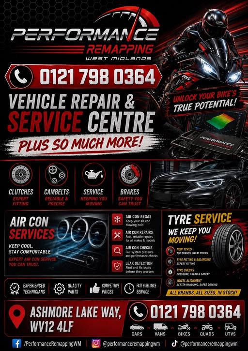  — Vehicle servicing & repairs