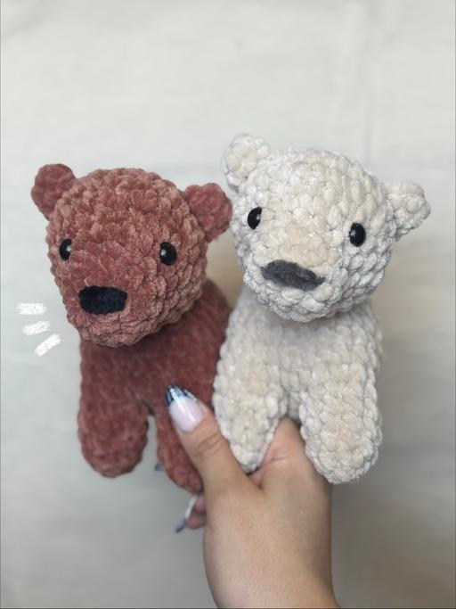  — Crochet baby bears x2