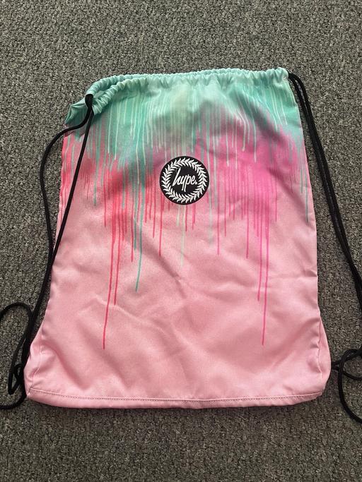  — Hype pastel drips drawstring bag