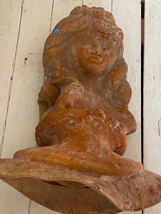  — Latex Concrete garden ornament mound bust.