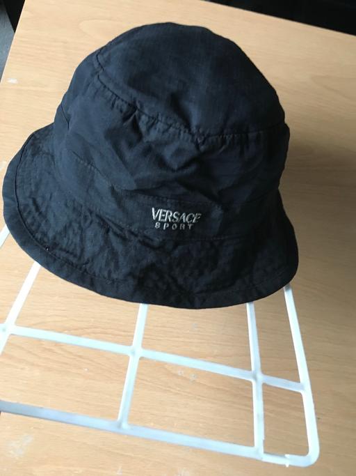  — Genuine Versace black bucket hat