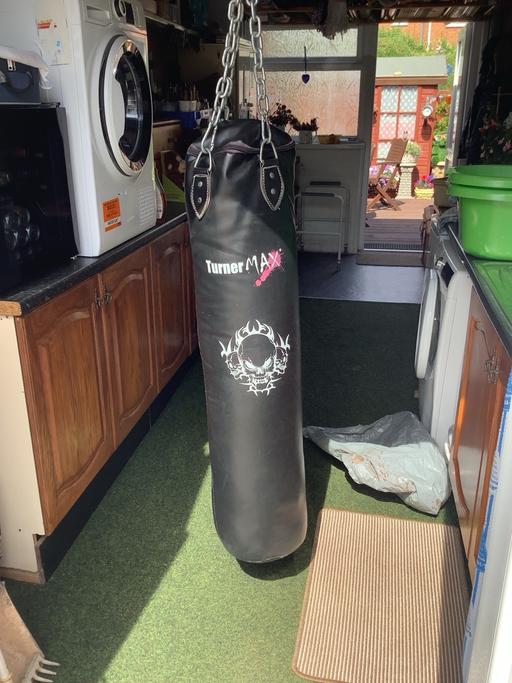 — Boxing equipment as seen.