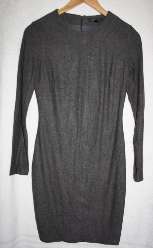  — mango grey dress size S