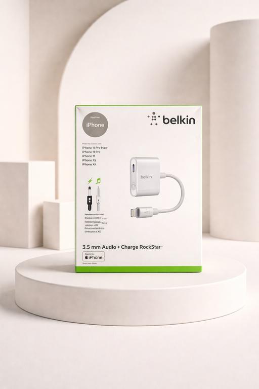  — belkin audio and charge adapter